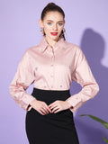 Pink Embroidered Shirt