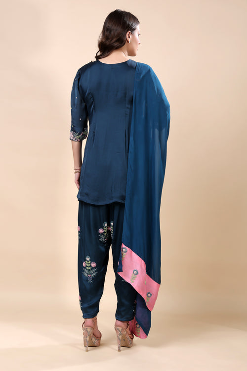 Blue Kurta Set (Sample)