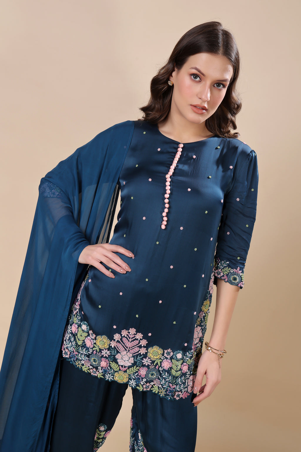 Blue Kurta Set