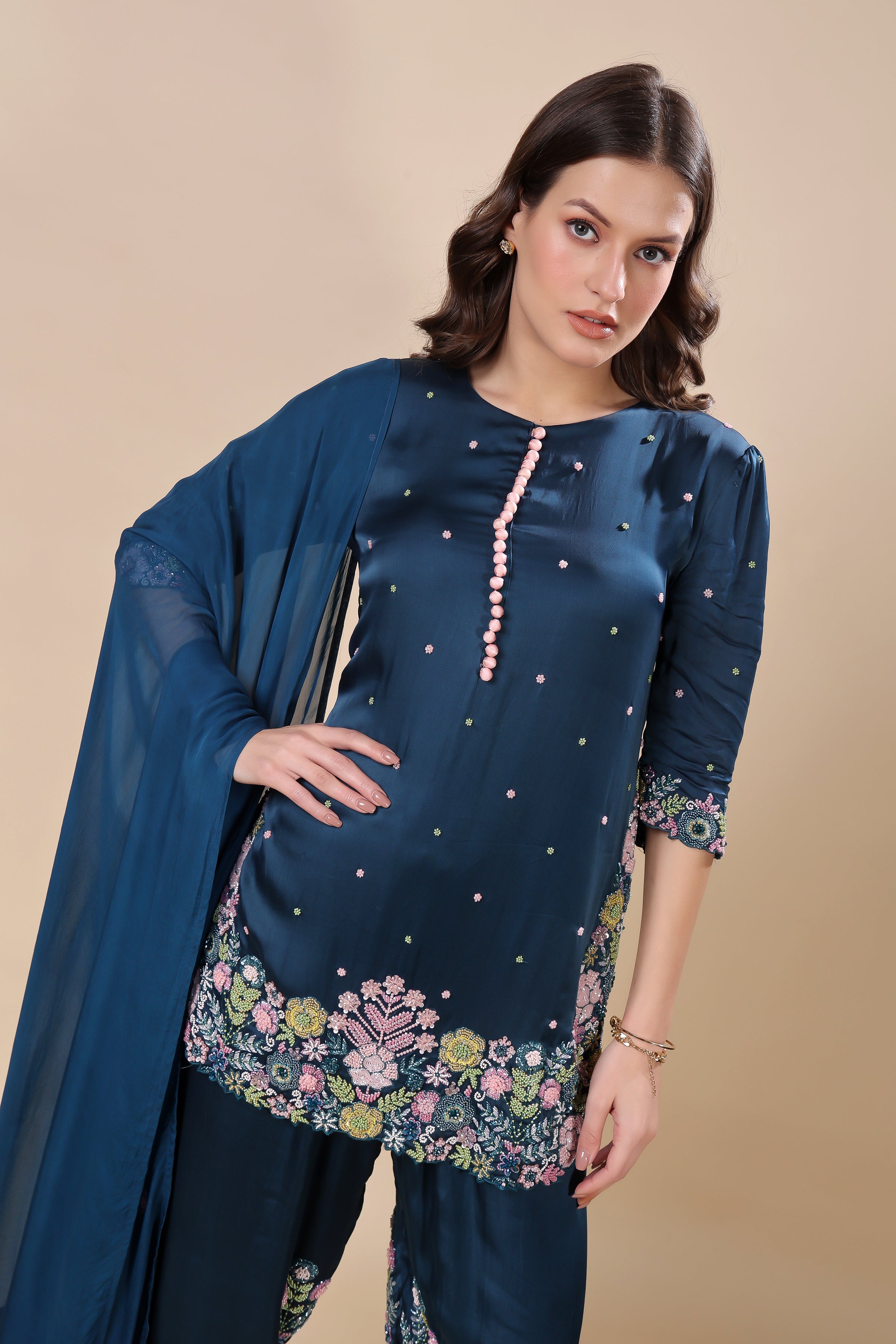 Blue Kurta Set