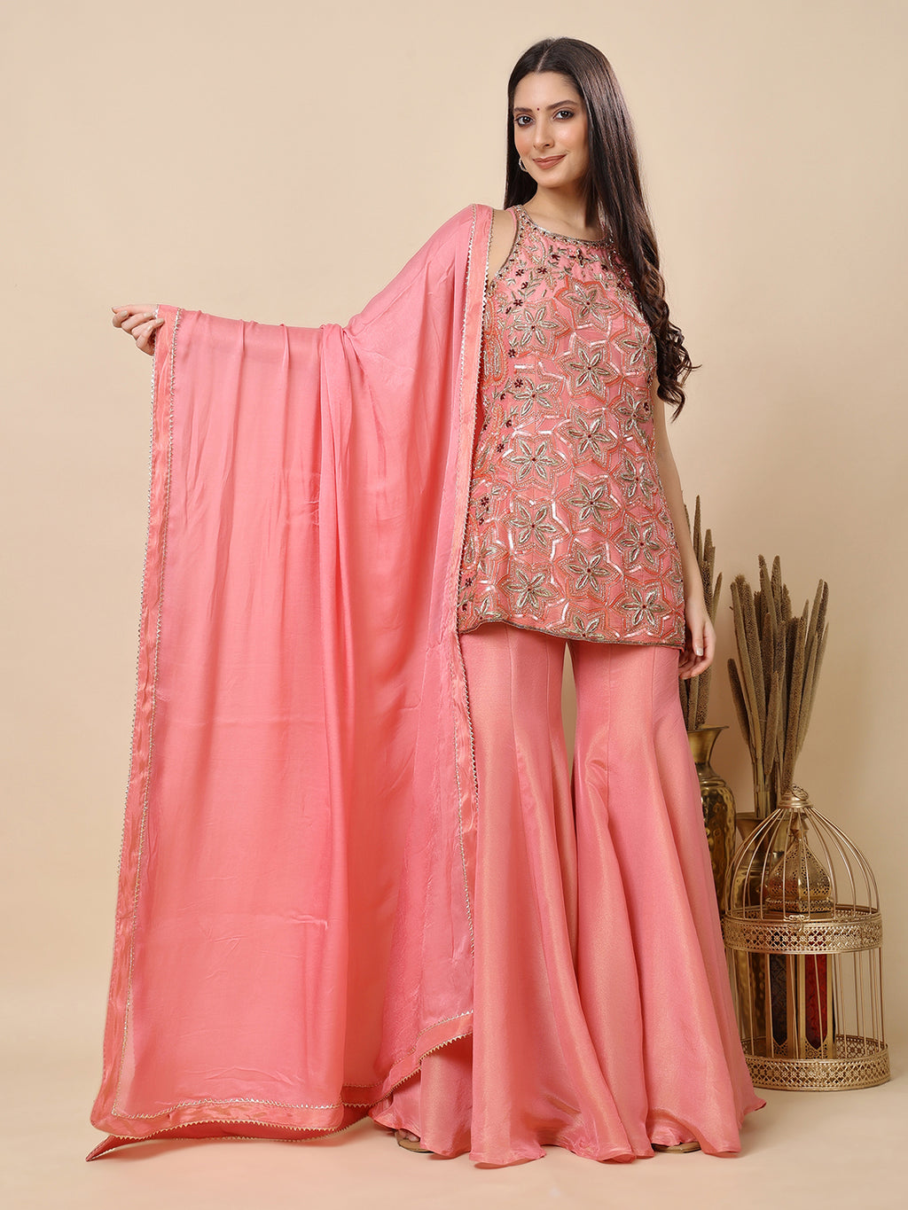 Gulrani Embellished Sharara.