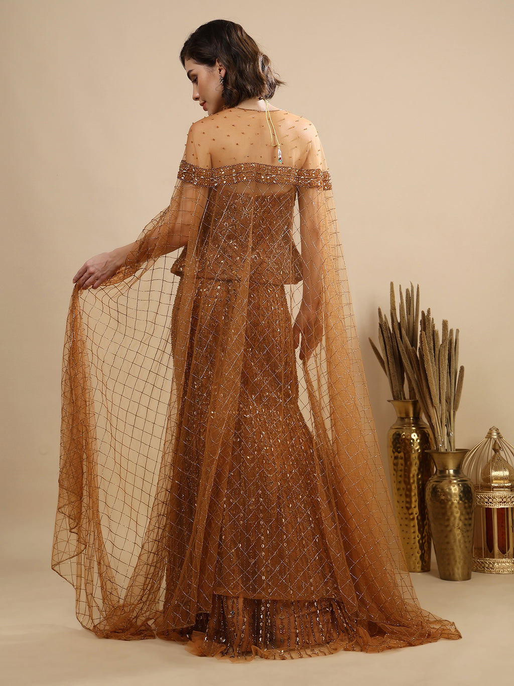 Bronze Majesty Gown