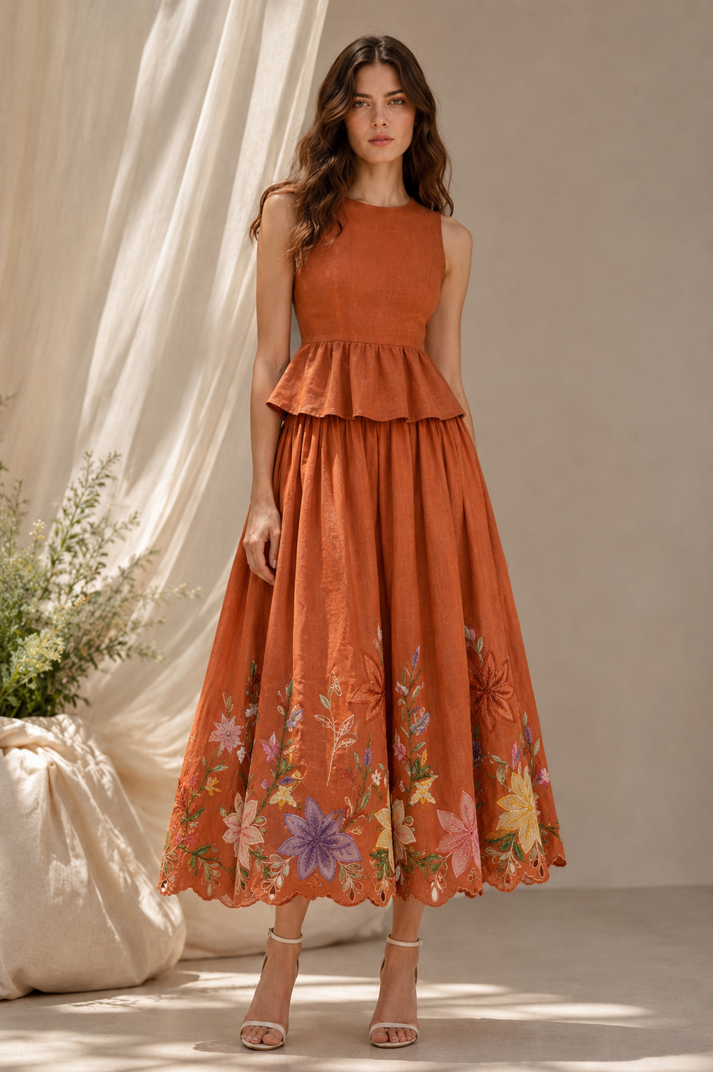 Burnt Petal Co-ord Set