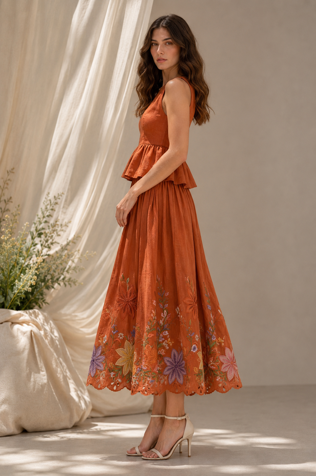 Burnt Petal Co-ord Set