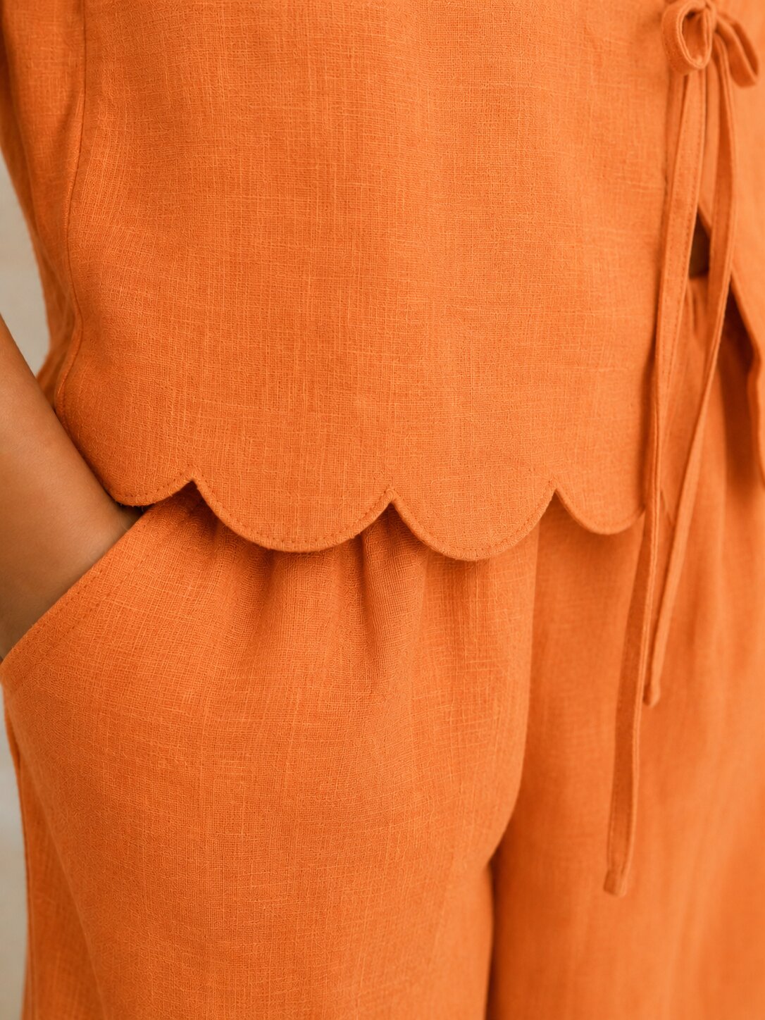 Sunset Scallop Co-ord Set
