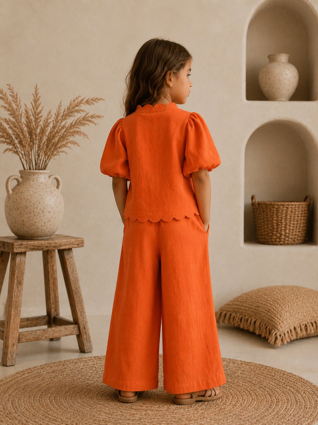 Sunset Scallop Co-ord Set