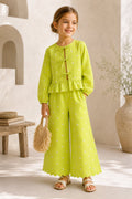 Lime Sorbet Tie-Front Co-ord Set